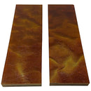 Raffir Noble Curly Brass Composite- GOLDEN YELLOW- Scales - Maker Material Supply