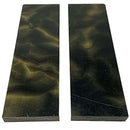 Raffir Noble Curly Brass/Bronze Composite- BLACK- Scales - Maker Material Supply