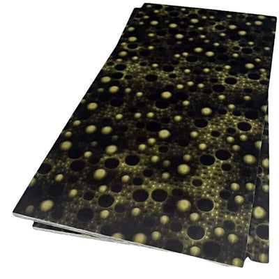 Raffir Noble Moon Brass/Bronze Composite- BLACK- Sheets - Maker Material Supply