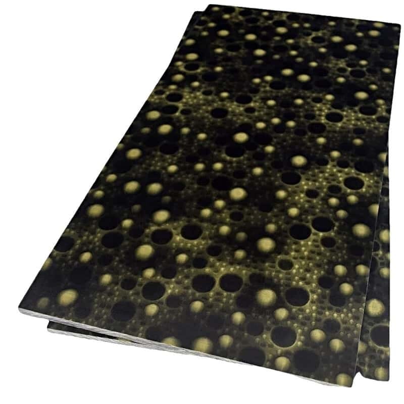 Raffir Noble Moon Brass/Bronze Composite- BLACK- Sheets - Maker Material Supply