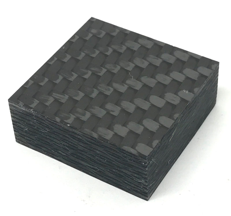 CarbonWaves "ACID RAIN" Green Glow Carbon Fiber- Various Sizes - Maker Material Supply