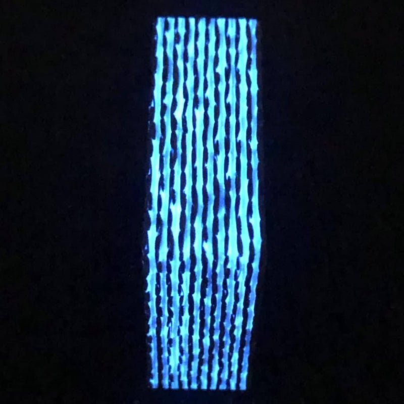 "Arctic Ice" Blue Glow Carbon Fiber- 1/2" Thick - CarbonWaves - Maker Material Supply