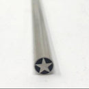 STAR Mosaic Knife Handle Pin- 1/4" x 6" Stainless Steel- MPSSS - Maker Material Supply