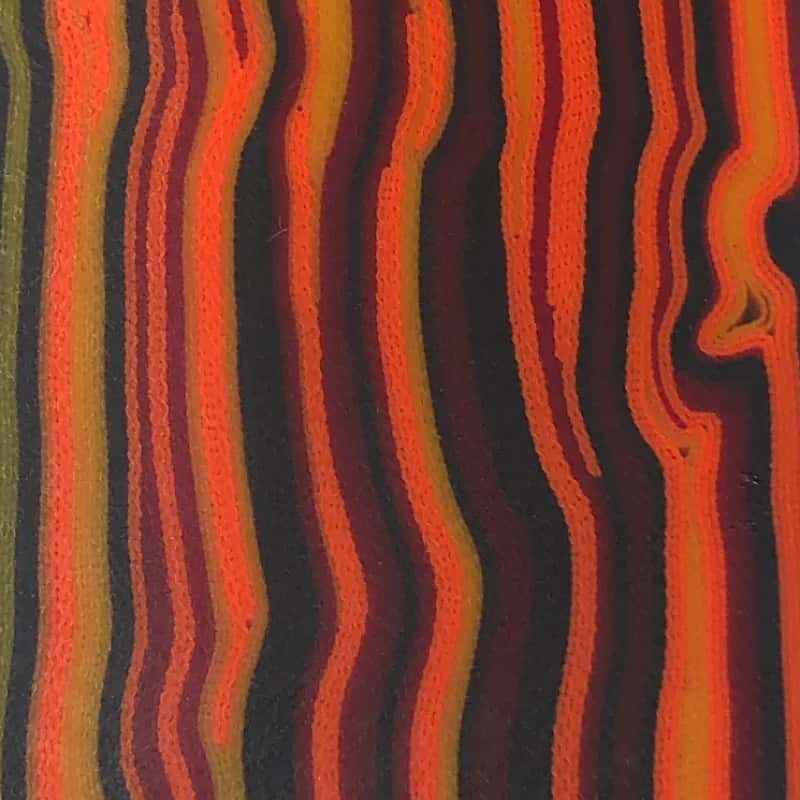 Strata Micarta- RED & ORANGE- by CCL Composite Materials - Maker Material Supply