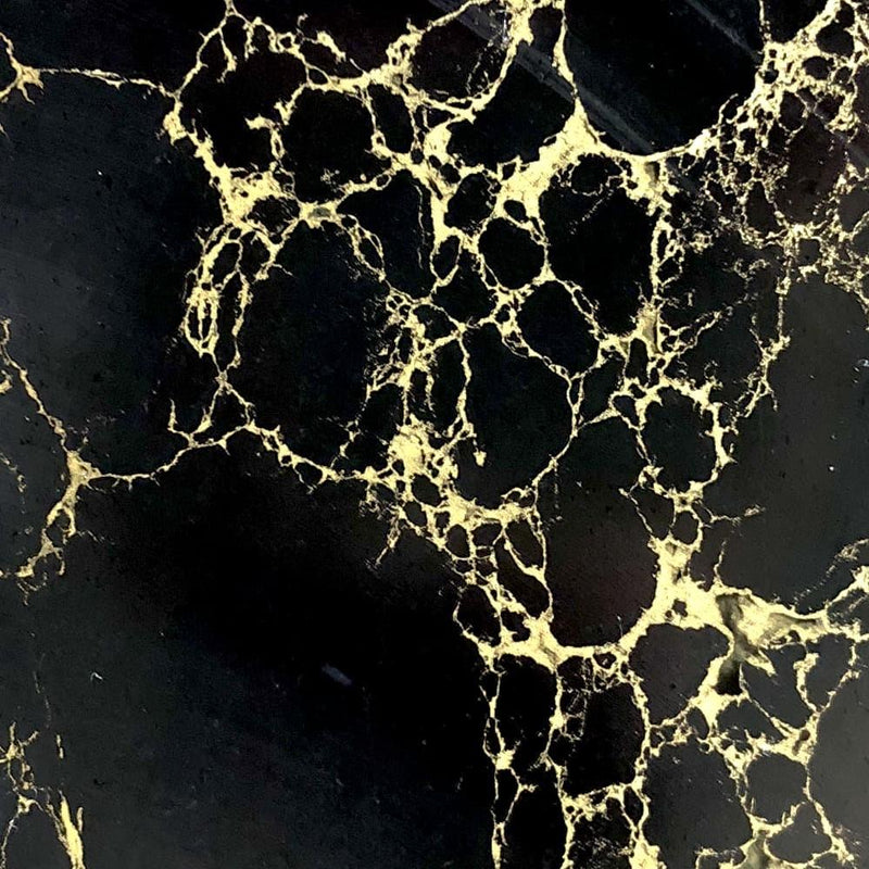 TruStone- Black with Gold Matrix - 1.5" x 6"- 1 Piece - Maker Material Supply