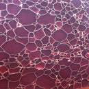 TruStone- Red with Gold Web - 1.5" x 6"- 1 Piece - Maker Material Supply