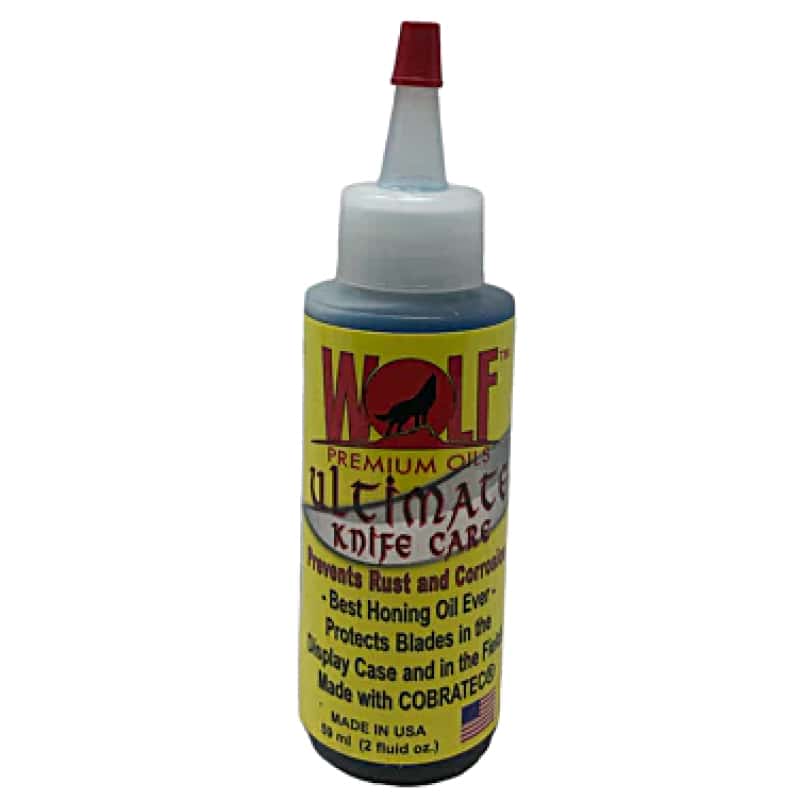 Ultimate Knife Care Oil- Lubricant/Corrosion Inhibitor- Wolf Premium Oils - Maker Material Supply