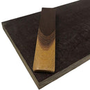 Vintage Canvas Micarta- NATURAL BROWN- 1/2" & 3/4" - Maker Material Supply