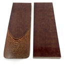 Vintage Linen Micarta- Solid Brown- Knife Handle Scales- 1/4" x 1.5" x 5" - Maker Material Supply