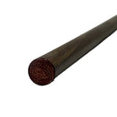 Vintage Rolled Linen Micarta Round Rod- 1/4" x 11 1/4" - Maker Material Supply