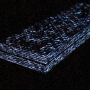 WHITE Glow Carbon Fiber- by CarbonWaves - Maker Material Supply