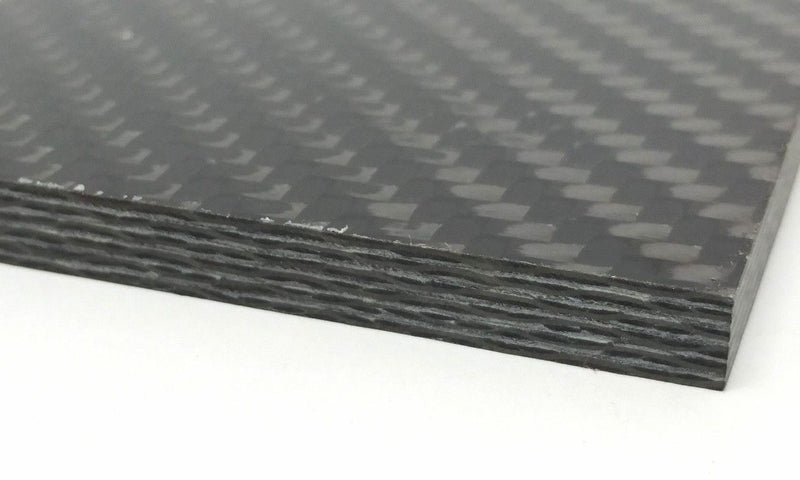 WHITE Glow Carbon Fiber- by CarbonWaves - Maker Material Supply